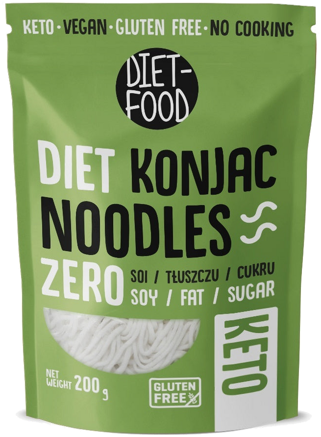 DIET FOOD Makaron Shirataki Konjac Noodles 270 g