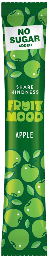 FRUIT MOOD Batonik owocowy Jabłko bez dodatku cukru 10 g