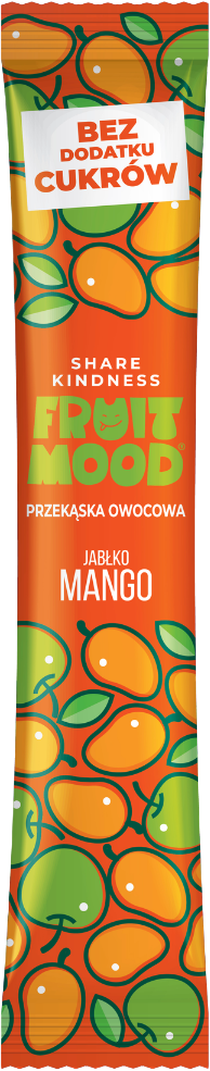 FRUIT MOOD Batonik owocowy Mango bez dodatku cukru 10 g