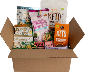 Keto BOX — zestaw przekąsek ketogenicznych