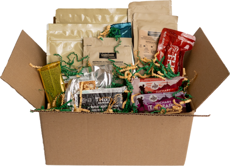 Outdoor BOX - zestaw przekąsek outdoorowych