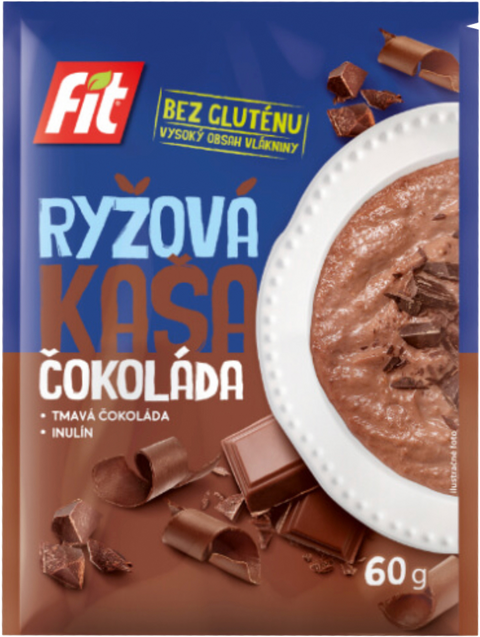 Fit Kaszka ryżowa czekoladowa 60 g