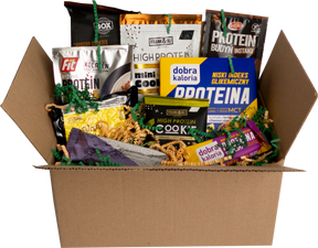 Protein BOX — zestaw przekąsek o wysokiej zawartości białka