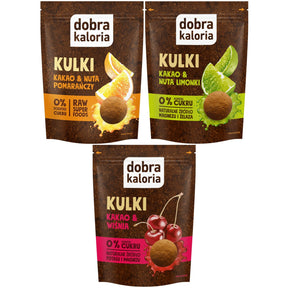Zestaw Kulki Kakao MIX smaków 3 szt