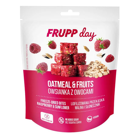 FRUPP Day kostki owsiane - Malina i słonecznik 25 g - - Celiko - Sklep Fit-Land - Kup na www