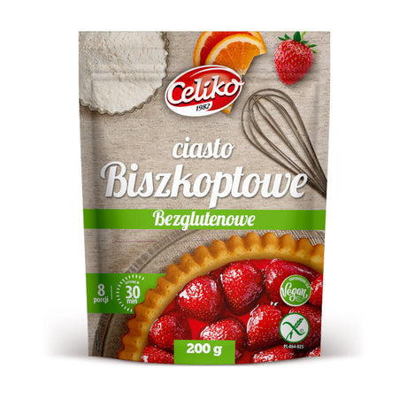 Celiko Ciasto biszkoptowe 200 g bezglutenowe - - Celiko - Sklep Fit-Land - Kup na www