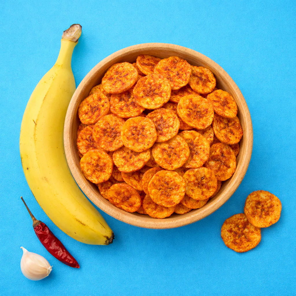 Super Munchies Chipsy Vacuum Cooked Banan Peri Peri 30 g - - Sklep Fit-Land - Sklep Fit-Land - Kup na www
