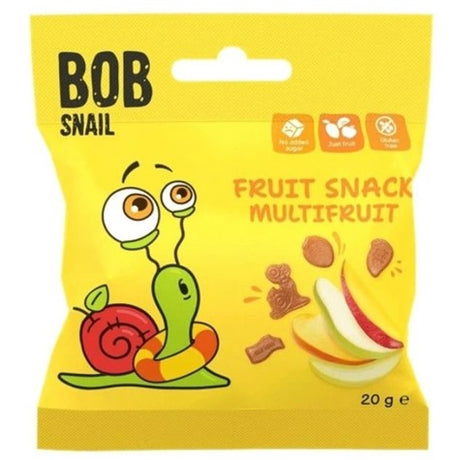 BOB SNAIL Żelki owocowe Wieloowocowe 20 g - - Bob Snail - Sklep Fit-Land - Kup na www