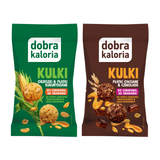 Dobra Kaloria Kulki śniadaniowe MIX smaków 2 szt