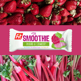 Fit SMOOTHIE Baton owocowo-warzywny z truskawką i rabarbarem 32 g - Baton owocowy - Usovsko Food - Sklep Fit-Land - Kup na www