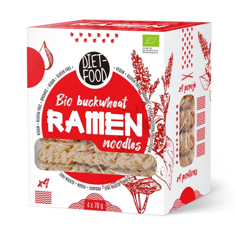 DIET FOOD Bio Ramen Makaron Gryczany 280 g - Makarony - PPHU MIPAMA E