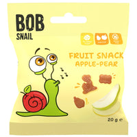 BOB SNAIL Żelki owocowe Jabłko Gruszka 20 g - Żelki - Bob Snail - Sklep Fit-Land - Kup na www