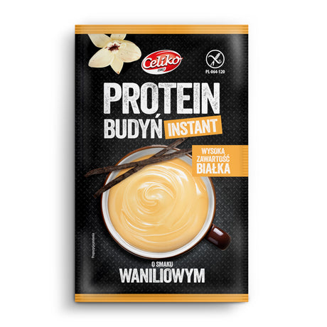 Celiko Budyń PROTEINowy instant o smaku waniliowym 40 g - - Celiko - Sklep Fit-Land - Kup na www