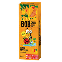 BOB SNAIL Rollsy owocowe Mango 30 g - Przekąski owocowe - Bob Snail - Sklep Fit-Land - Kup na www