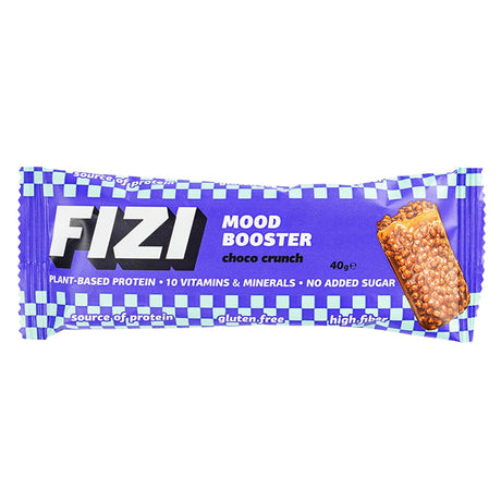 FIZI Choco Crunch Baton bezglutenowy Choco Crunch w polewie czekoladowej 40 g - Baton bezglutenowy - FIZI - Sklep Fit-Land - Kup na www