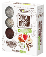 Porcja Dobra Kulki mocy owocowo-orzechowe o 3 smakach 144 g - Kulki mocy - Sklep Fit-Land - Sklep Fit-Land - Kup na www