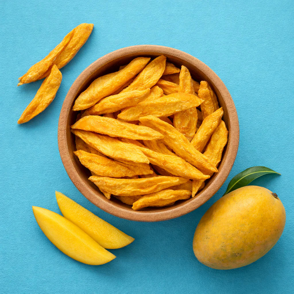 Super Munchies Chipsy Vacuum Cooked Mango 50 g - - Sklep Fit-Land - Sklep Fit-Land - Kup na www