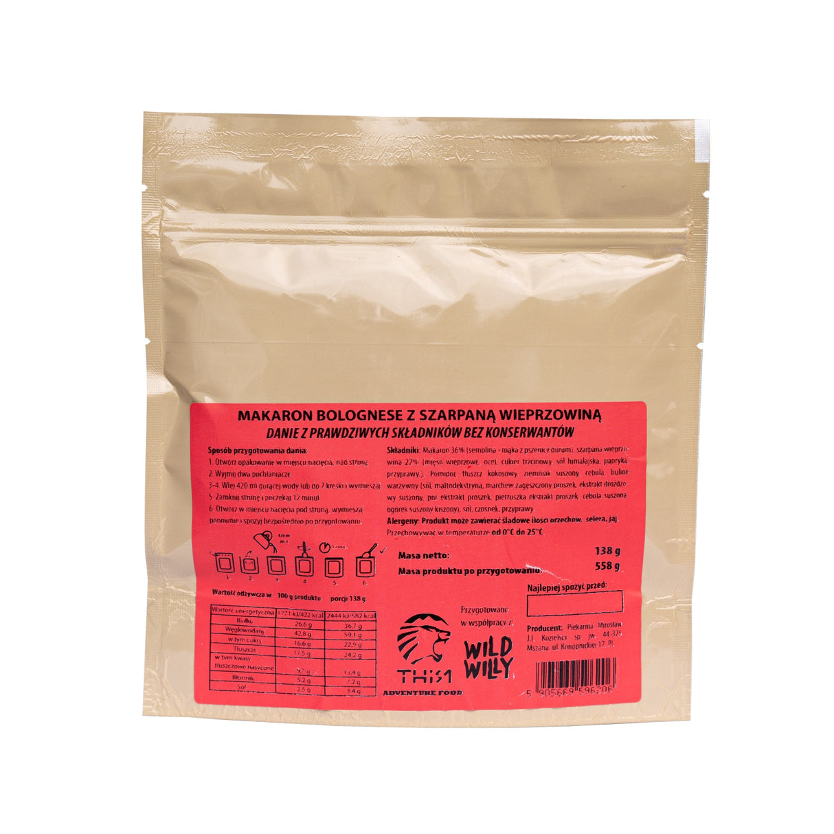  558 g THIS-1 - Danie liofilizowane - THIS-1 - Sklep Fit-Land - Kup na www