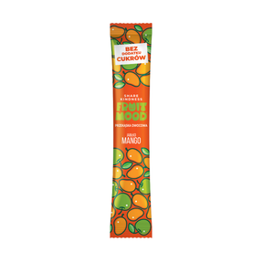 FRUIT MOOD Batonik owocowy Mango bez dodatku cukru 10 g - Batony owocowe - Sergio LLC - Sklep Fit-Land - Kup na www