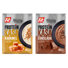 Zestaw Fit Kaszka Proteinowa Ryżowa MIX smaków 2 szt