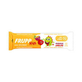 FRUPP KIDS Baton liofilizowany Jabłko, Marakuja 9 g - Batony liofilizowane - FRUPP - Sklep Fit-Land - Kup na www