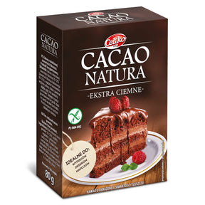 Celiko Kakao Natura ekstra ciemne 80 g bezglutenowe - Kakao - Celiko - Sklep Fit-Land - Kup na www