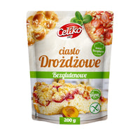 Celiko Ciasto drożdżowe 200 g bezglutenowe - Mieszanki do pieczenia - Celiko - Sklep Fit-Land - Kup na www