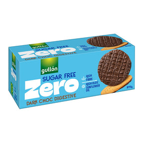 Gullon Ciasteczka pełnoziarniste maczane w czekoladzie bez cukru 270 g - Ciastka i wafelki - Sklep Fit-Land - Sklep Fit-Land - Kup na www