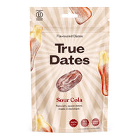 True Dates daktyle o smaku Kwaśnej Coli SOUR COLA 100 g - Daktyle smakowe - True Dates - Sklep Fit-Land - Kup na www