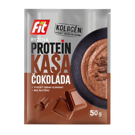 Fit Kaszka Proteinowa Ryżowa Czekoladowa 50 g - Kaszka ryżowa - Usovsko Food - Sklep Fit-Land - Kup na www