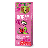 BOB SNAIL Rollsy owocowe Jabłko Malina 30 g - Przekąski owocowe - Bob Snail - Sklep Fit-Land - Kup na www