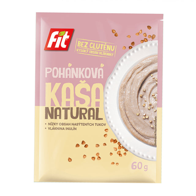 Fit Kaszka gryczana naturalna 60 g - Kaszka gryczana - Usovsko Food - Sklep Fit-Land - Kup na www.fit-land.eu