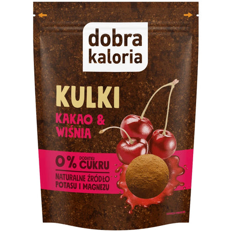 Dobra Kaloria Kulki Mocy Kakao z Wiśnią 58 g - Kulki mocy - Kubara Sp