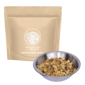 Makaron w sosie śmietanowym z pieczarkami i brokułami 135 g / 555 g THIS-1