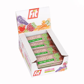 Zestaw batonów Fit SMOOTHIE orzeszki ziemne i zielona herbata 32 g 24 sztuki - Zestawy batonów owocowych - Fit - Sklep Fit-Land - Kup na www