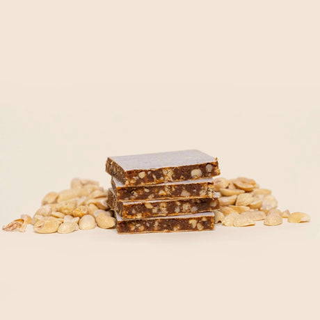 Fit SMOOTHIE Baton owocowo-orzechowy orzeszki ziemne i zielona herbata 32 g - Baton owocowy - Usovsko Food - Sklep Fit-Land - Kup na www