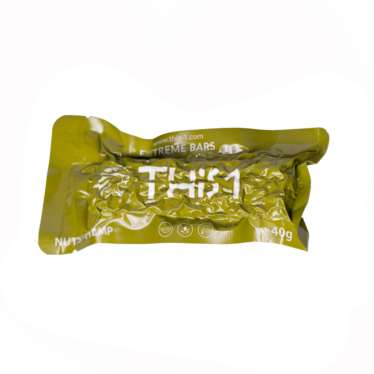 Baton energetyczny orzech i konopie 40 g THIS-1