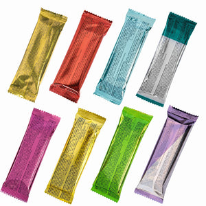 Zestaw batonów z polskiej wojskowej racji żywnościowej